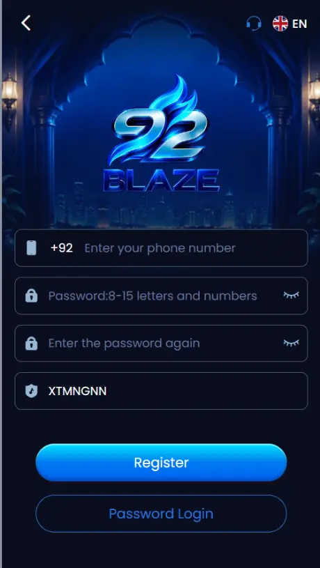 92Blaze Login
