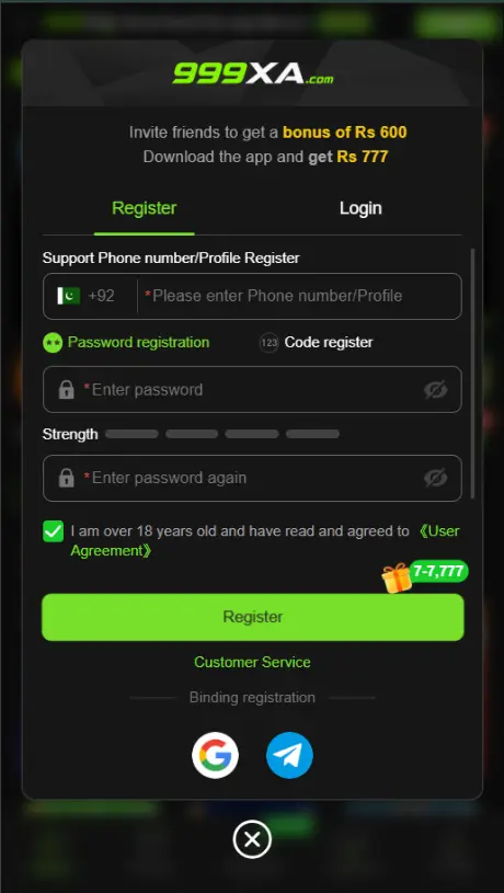 999Xa Login