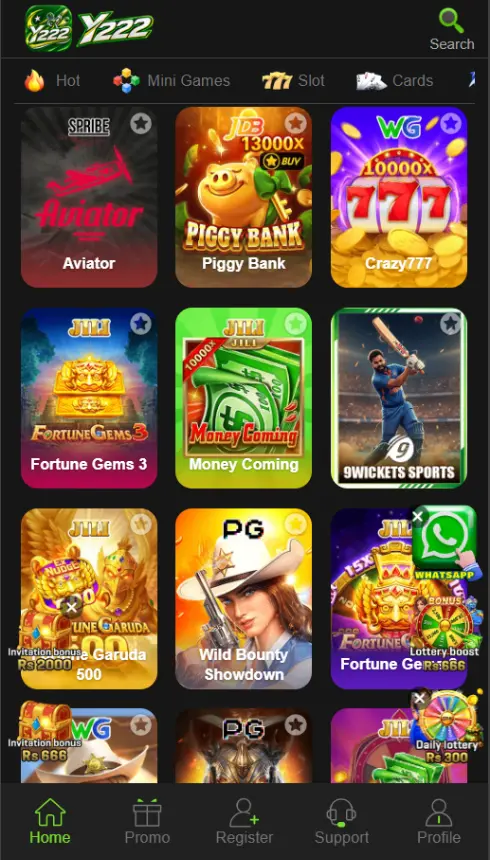 Y222 Game Overview