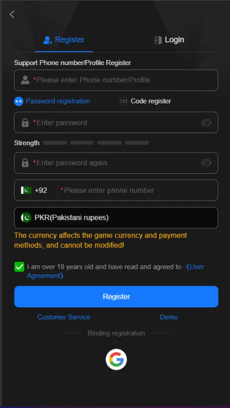 8W Register